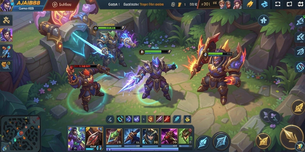 Tampilan menawan dari gameplay AJAIB88 yang seru.