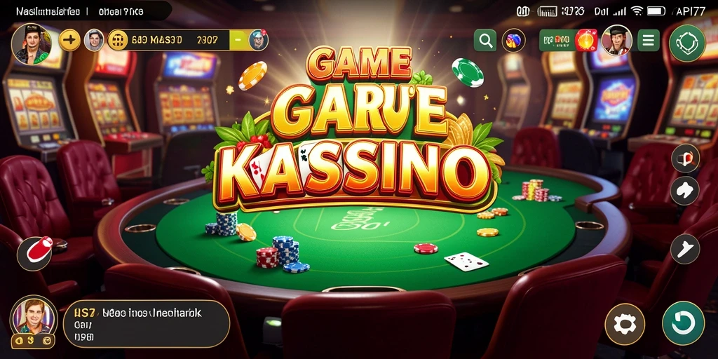 Tampilan gameplay API77 dengan berbagai pilihan permainan Kasino.