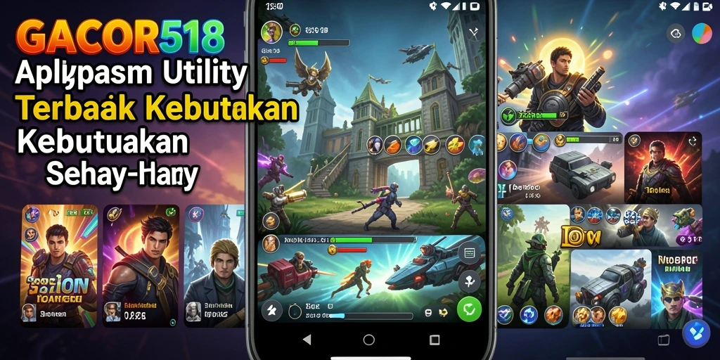 Tampilan antarmuka GACOR518 yang modern dan fungsional.