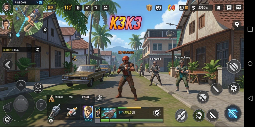 Tampilan antarmuka K3K3 yang sederhana dan fungsional.