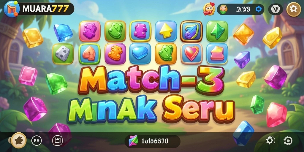 Tampilan gameplay MUARA777 yang penuh warna dan seru.
