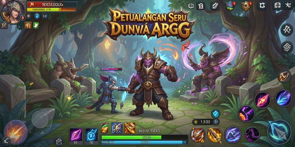 Tampilan penuh aksi dari gameplay NX303 yang mendebarkan.