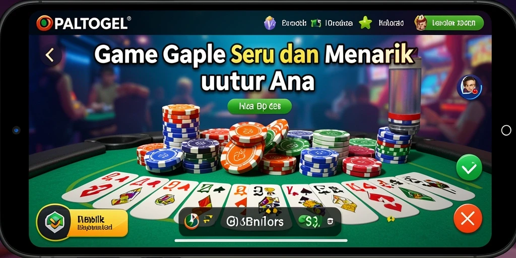 Tampilan gameplay OPALTOGEL yang seru dan menarik