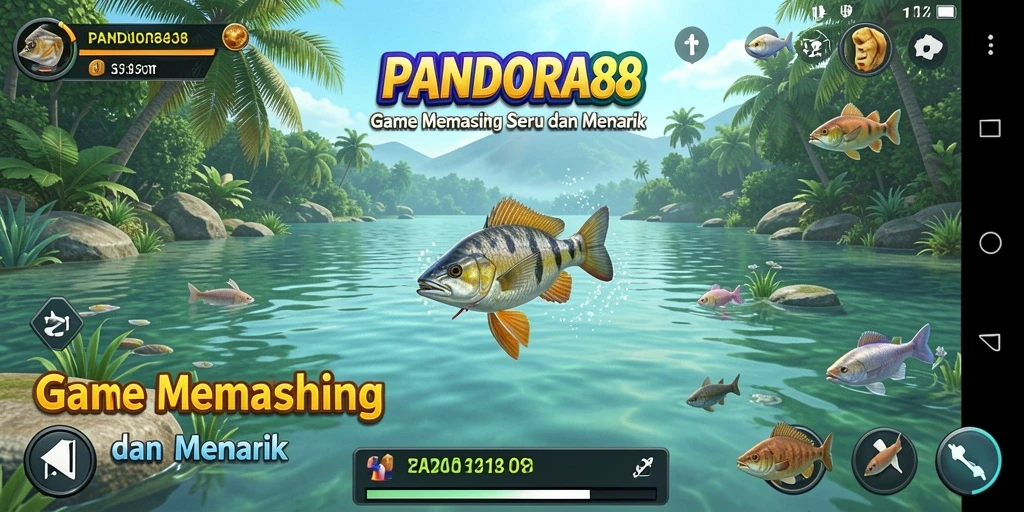 Gameplay memancing yang seru dan menantang di PANDORA88.